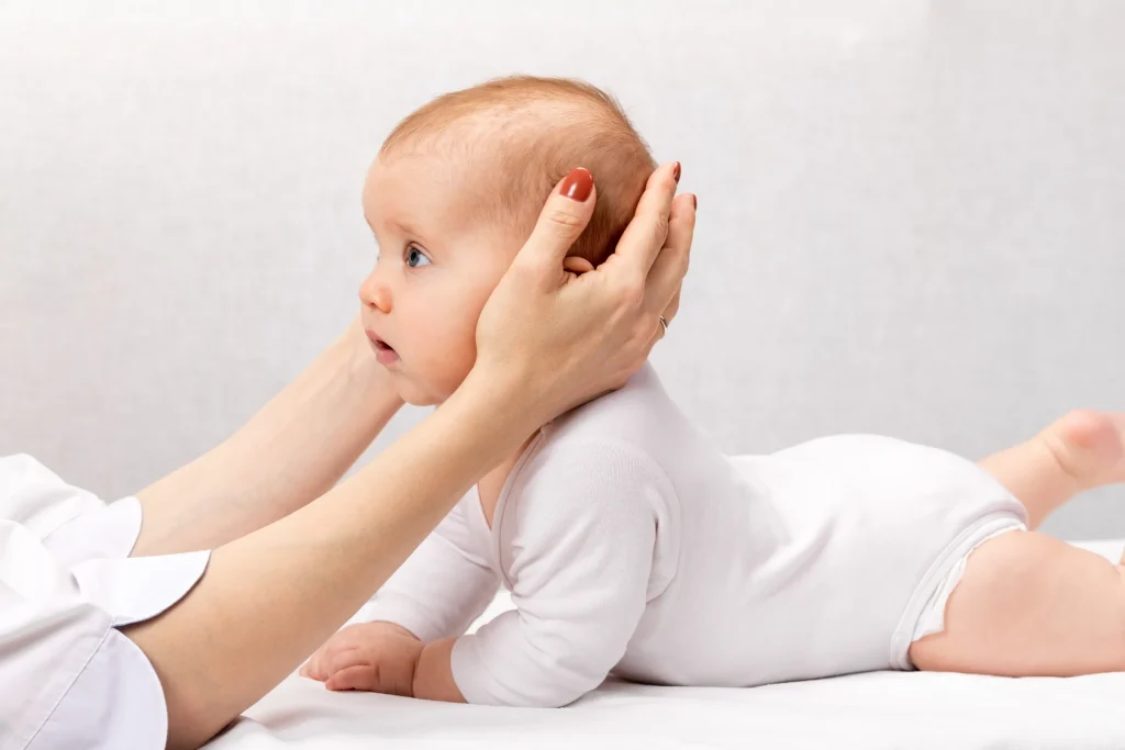 Gentle Pediatric Chiropractic care for a child in Tolland